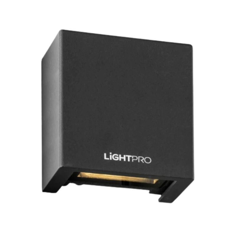 Lightpro Tiga LED Wandlamp | 4W | ip67 | Antraciet