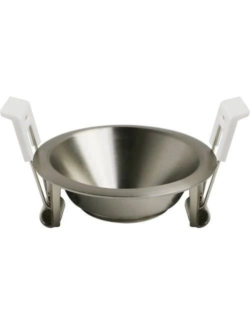 SPL Deep-Deco Onderdeel | Downlight Ring Spot 69x26mm | Mat Chroom Aluminium