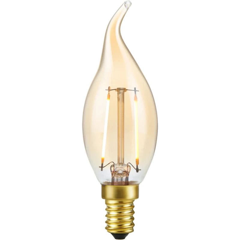 SPL E14 LED Kaarslamp | 2.9W Goud 2200K 220V/240V 922 | 360° Dimbaar