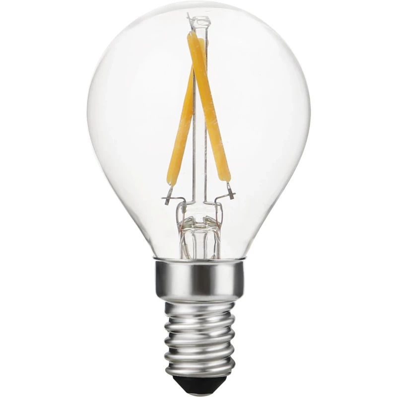 SPL E14 LED Kogellamp | 2W 2500K 220V/240V 925 | 360° Dimbaar