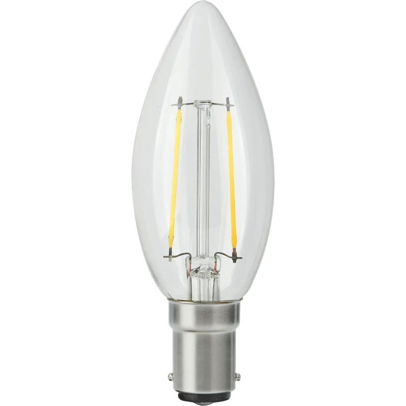 SPL BA15d LED Kaarslamp | 2.5W 2500K 220V/240V 925 | 360° Dimbaar