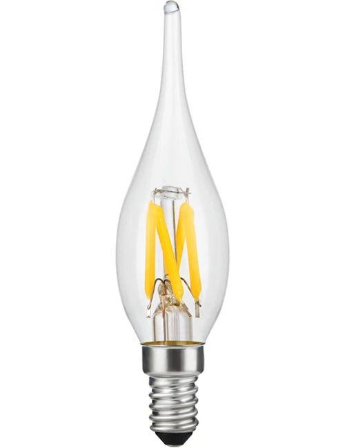 SPL E10 LED Kaarslamp | 1.5W 2500K 220V/240V 925 | 360° Dimbaar