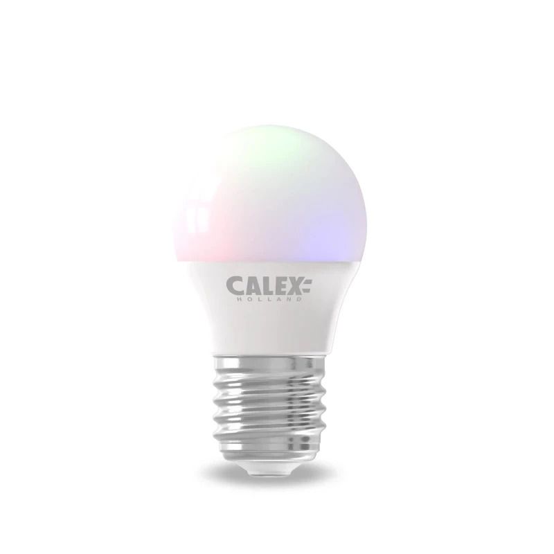 Calex Smart LED Kogellamp P45 220-240V 4,9W 470lm 2200-4000K + RGB E27