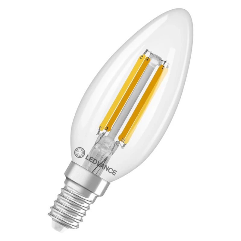 Ledvance E14 LED Lamp | 3.4W 3000K 220V/240V 930 470Lm | 300° Ø35mm Dimbaar