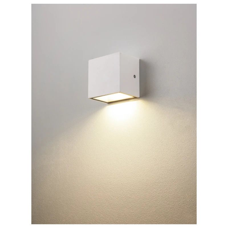 SLV LED Wandlamp | 6.2W 3000K/4000K 620lm 830/840 | IP65 Wit | SITRA