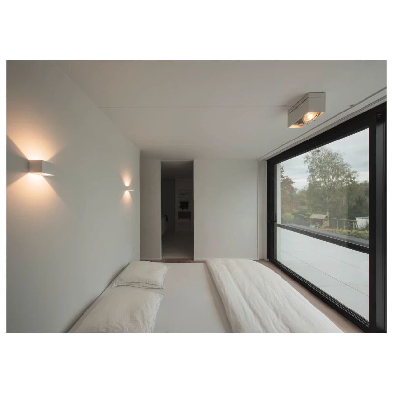 SLV LED Wandlamp | 11W 2000K 690lm 920 | IP20 Dimbaar Wit | LOGS