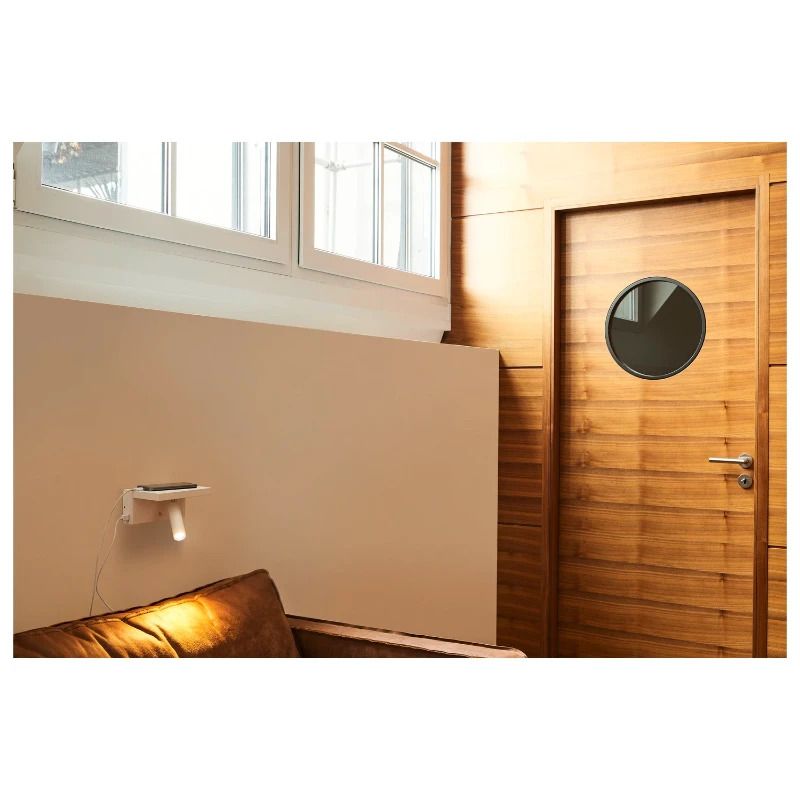 SLV LED Wandlamp | 6.8W 3000K 390lm 930 | IP20 Dimbaar Wit | KARPO
