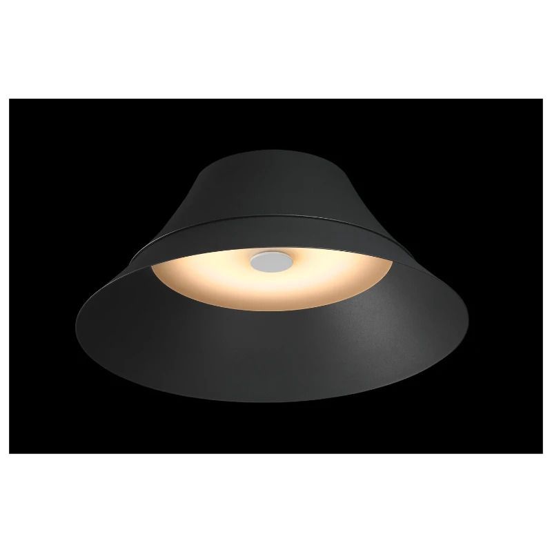 SLV LED Plafondlamp | 30W 2700K 1450lm 827 | IP20 Dimbaar Zwart | BATO