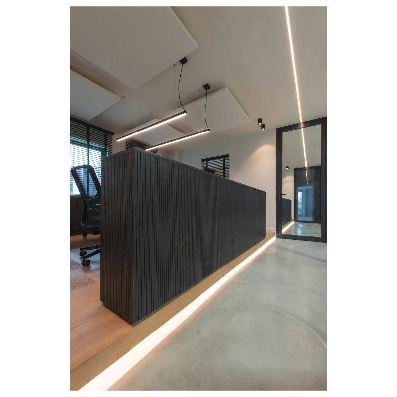 SLV LED Plafondlamp | 1X GU10 Max 10W | IP20 Dimbaar Zwart | TRILEDO