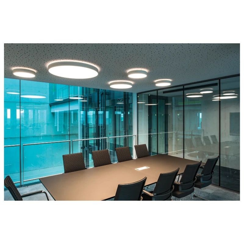 SLV LED Plafond- Wandlamp | 37W 3000K/4000K 4470lm 830/840 | IP20 DALI Dimbaar Wit | MEDO