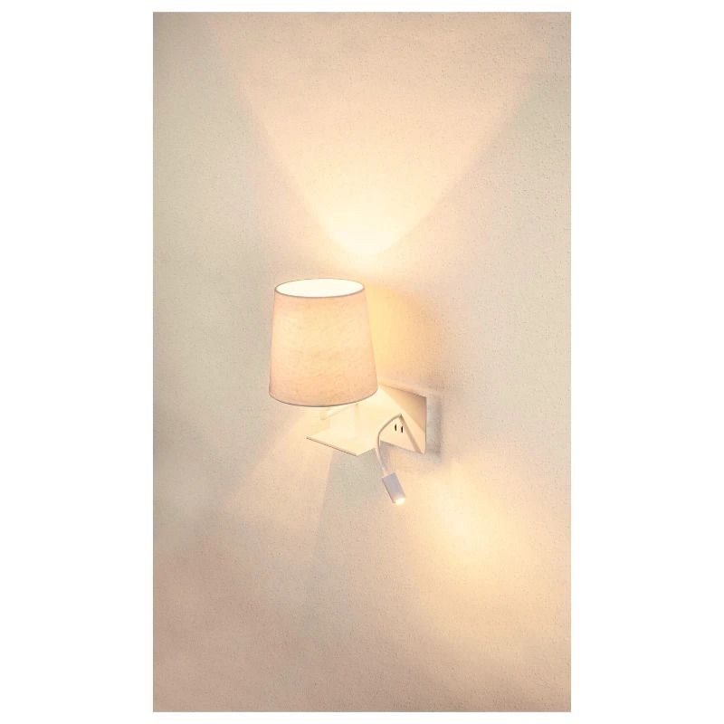 SLV LED Wandlamp | 40W 3000K 120lm 930 | IP20 Wit | SOMNILA