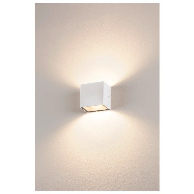 SLV LED Plafond- Wandlamp | 11W 3000K/4000K 1100lm 830/840 | IP65 Wit | SITRA
