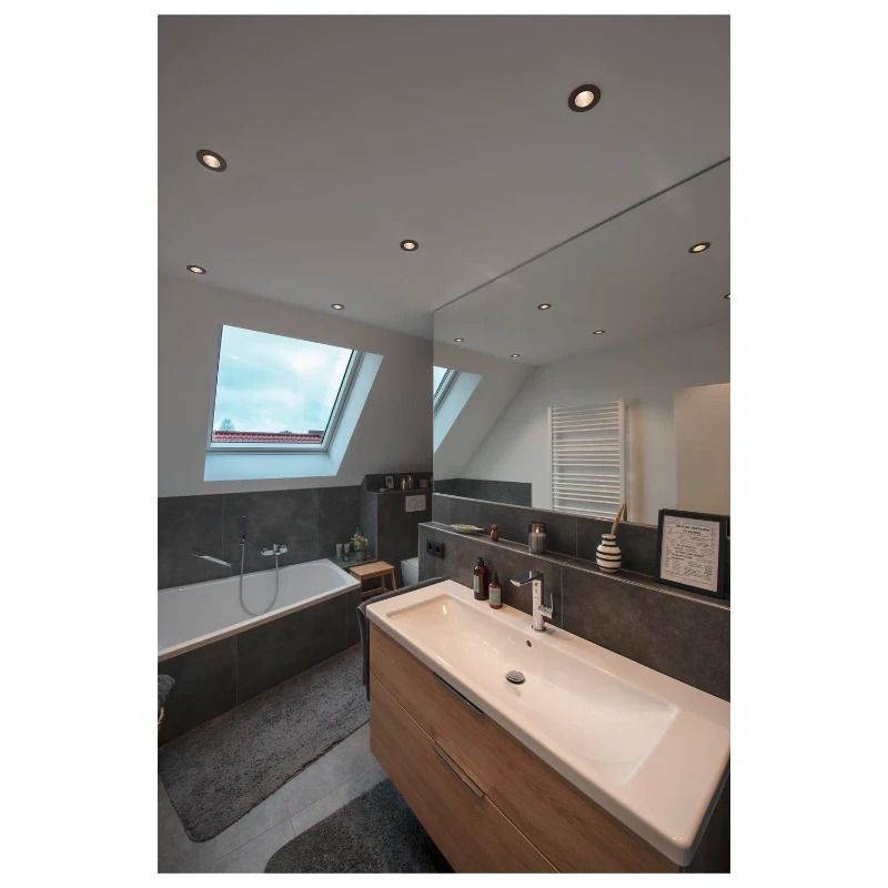 SLV LED Inbouwarmatuur Ø60mm | 7.3W 1800K 440lm IP20 | Dimbaar | PATTA