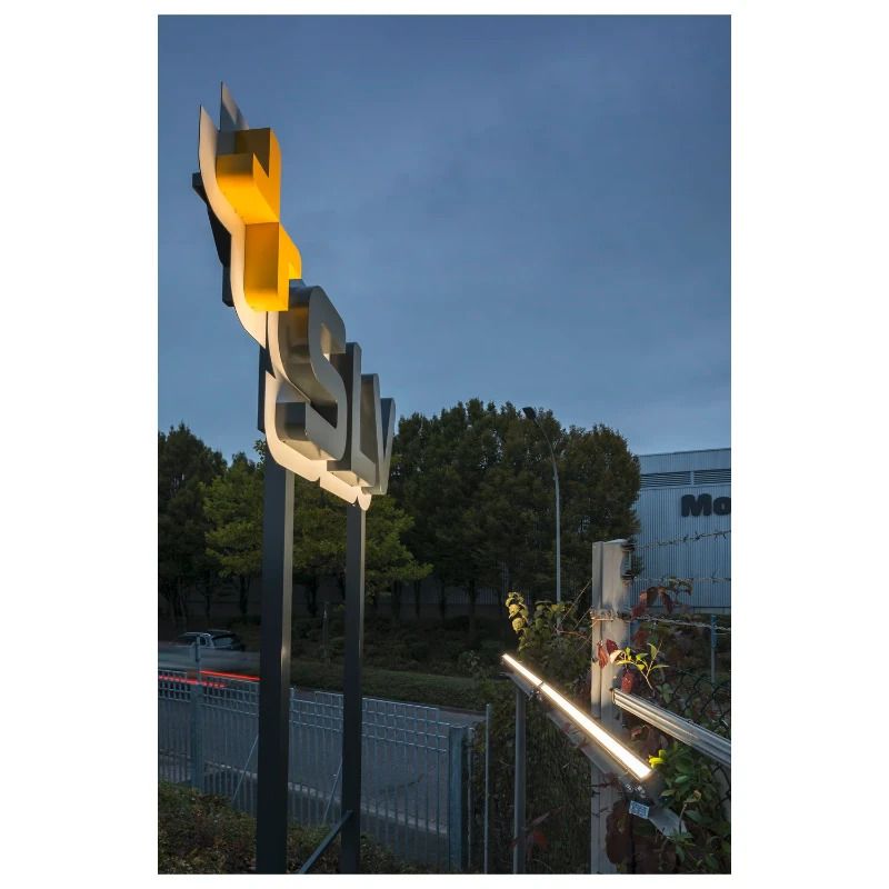 SLV LED Armatuur | 34W 3000K/4000K 3100lm 830/840 | IP65 Wit | GALEN