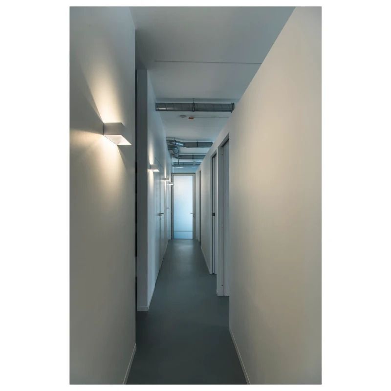 SLV LED Wandlamp | 18W 3000K 1600lm 930 | IP20 Dimbaar Wit | LOGS