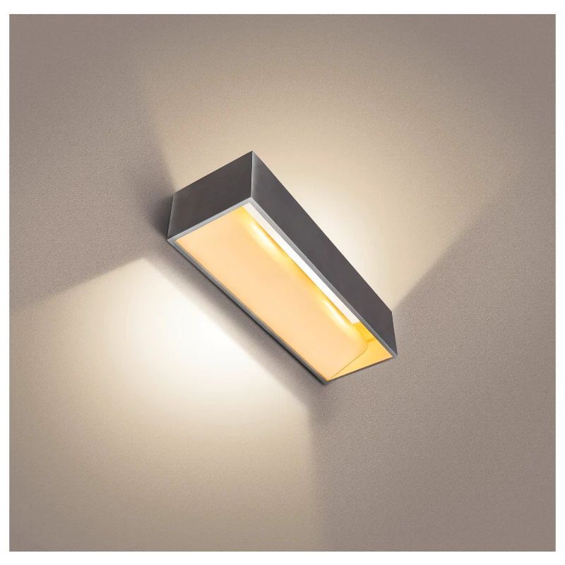 SLV LED Wandlamp | 18W 3000K 1600lm 930 | IP20 Dimbaar Wit | LOGS