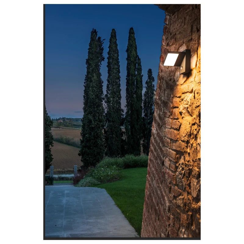 SLV LED Wandlamp | 14W 3000K/4000K 750lm 830/840 | IP54 Sensor | ABRIDOR