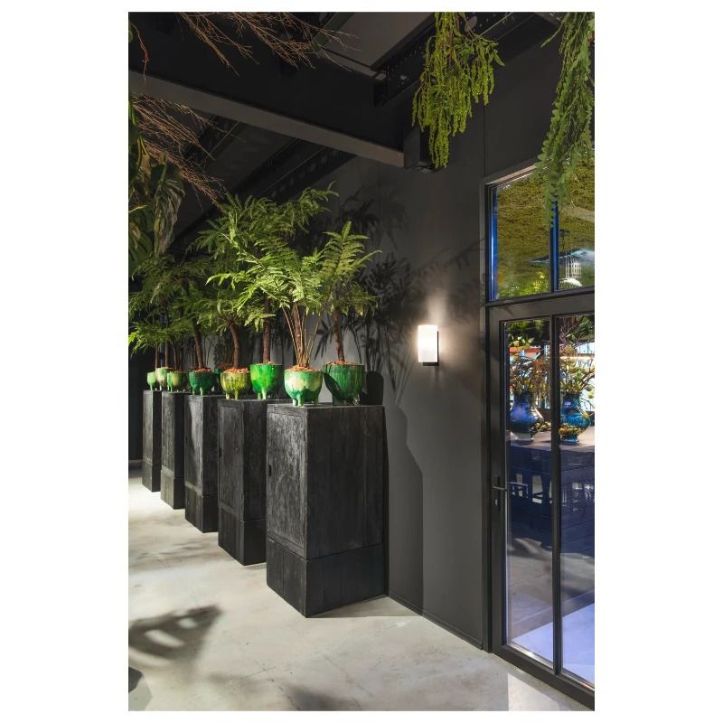 SLV LED Wandlamp | 1X E27 Max 40W | IP20 Dimbaar Zwart | QUADRASS