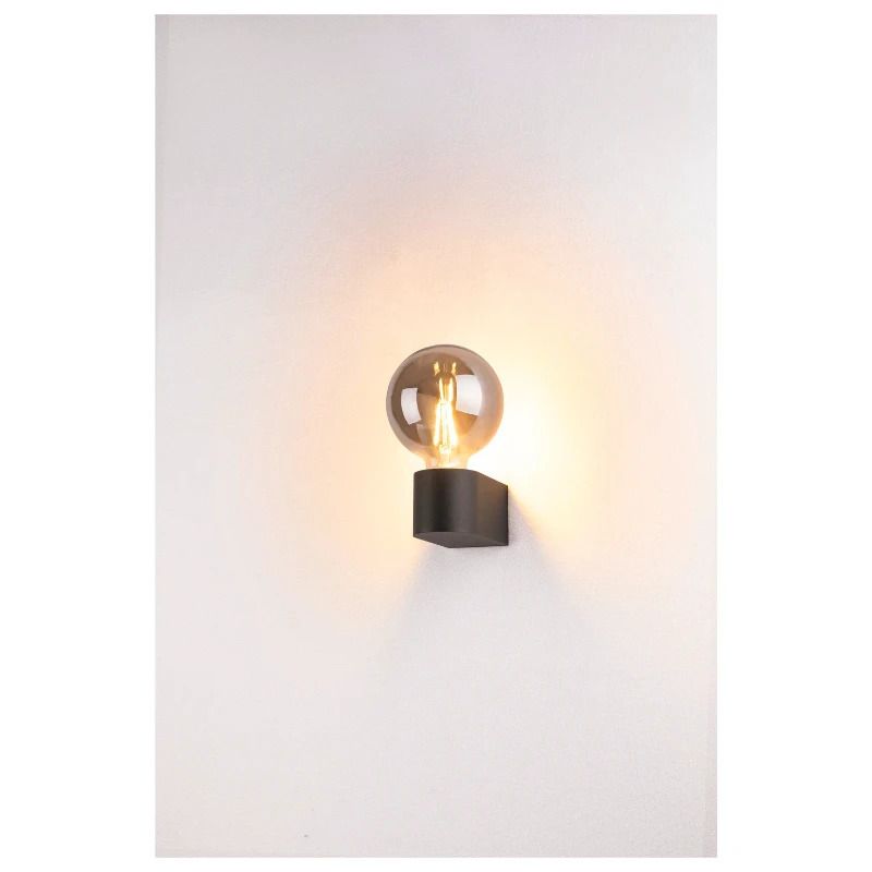 SLV LED Wandlamp | 1X E27 Max 20W | IP20 Dimbaar Zwart | FITU