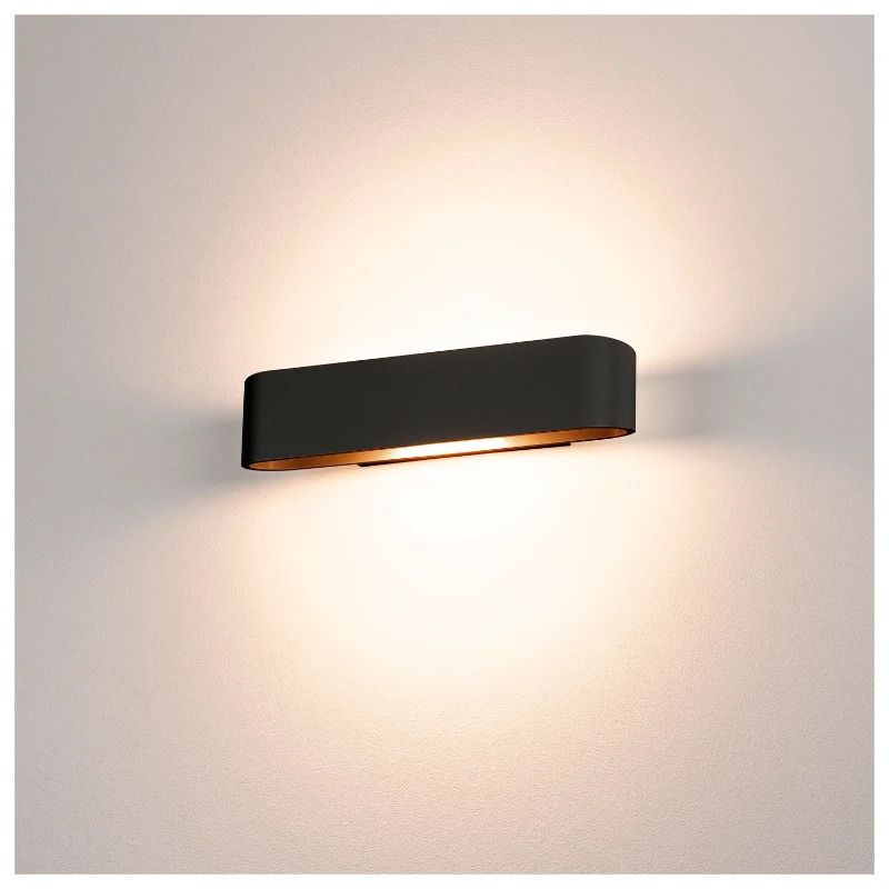 SLV LED Wandlamp | 1X R7s Max 120W | IP20 Dimbaar Zwart | OSSA