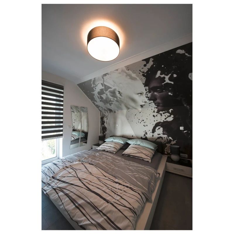 SLV LED Plafondlamp | 3X E27 Max 23W | IP20 Dimbaar Zwart | TENORA