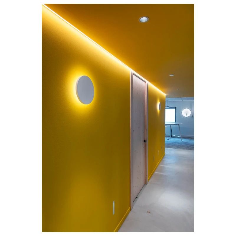 SLV LED Wandlamp | 6.5W 3000K 375lm 830 | IP20 Wit | PLASTRA