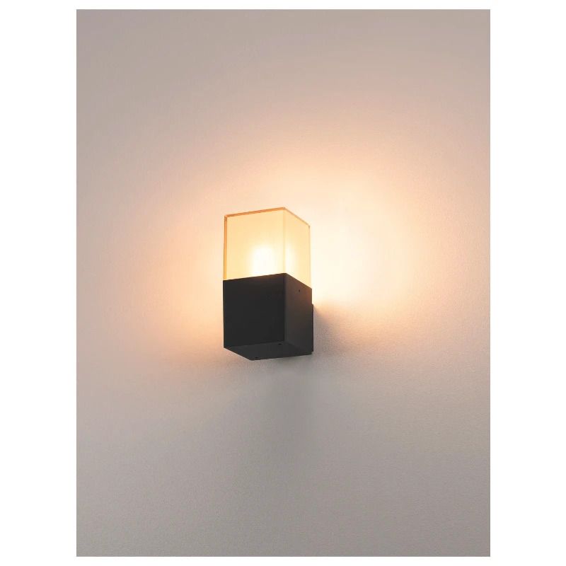 SLV LED Armatuur | 1X E27 Max 11W | IP44 Dimbaar Wit | GRAFIT