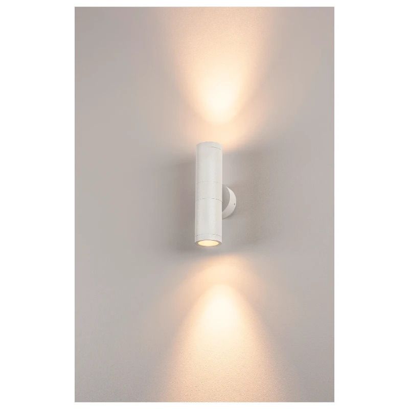 SLV LED Armatuur | 2X GU10 Max 11W | IP44 Dimbaar Wit | ASTINA