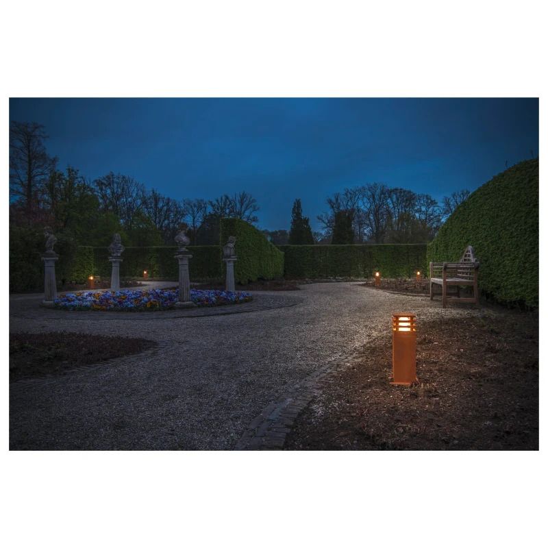 SLV LED Tuinlamp | 9W 3000K 90lm 830 | IP55 RUSTY