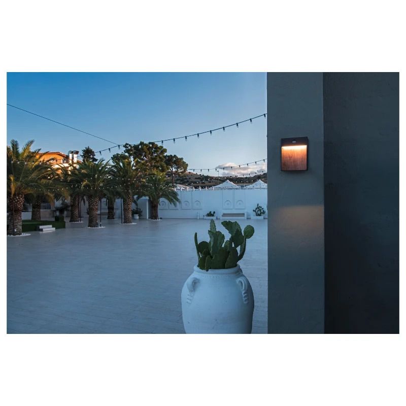 SLV LED Wandlamp | 16W 3000K/4000K 600lm 830/840 | IP54 Sensor | FLATT