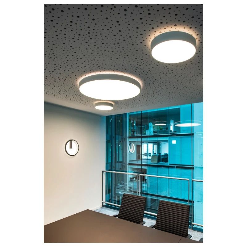 SLV LED Wandlamp | 14W 3000K/4000K 730lm 930/940 | IP20 DALI Dimbaar Zwart | ONE
