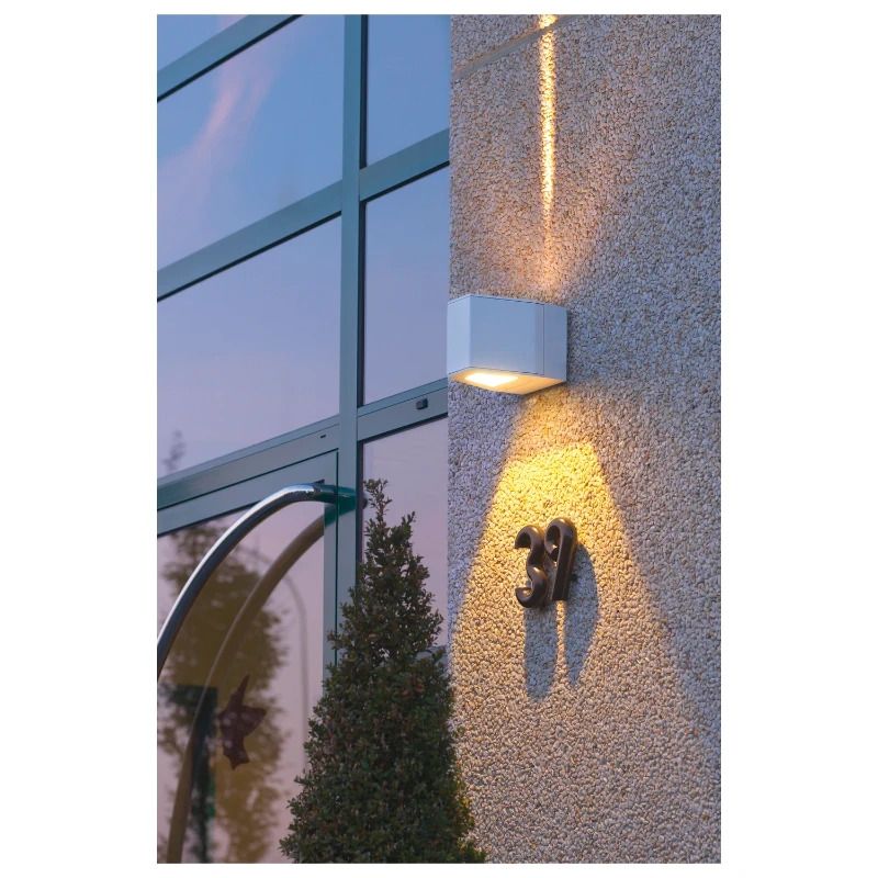 SLV LED Wandlamp | 18W 3000K 740lm 830 | IP44 Wit | OUT-BEAM