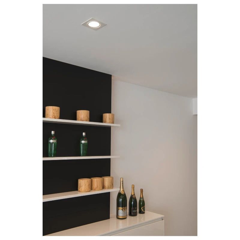 SLV LED Inbouwarmatuur Vierkant | 11W 3000K 890lm 830 IP20 | Dimbaar | NEW TRIA