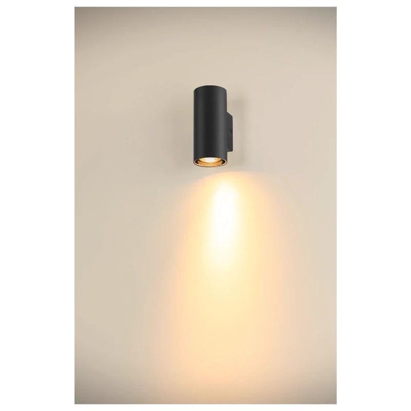SLV LED Wandlamp | 1X GU10 Max 10W | IP20 Dimbaar Zwart | ASTO