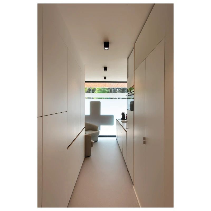SLV LED Armatuur | 7.6W 3000K 640lm 830 | IP20 Zwart | TRILEDO