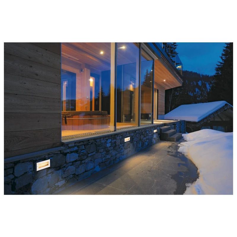 SLV LED Wandlamp | 9.5W 3000K 850lm 830 | IP65 | BRICK
