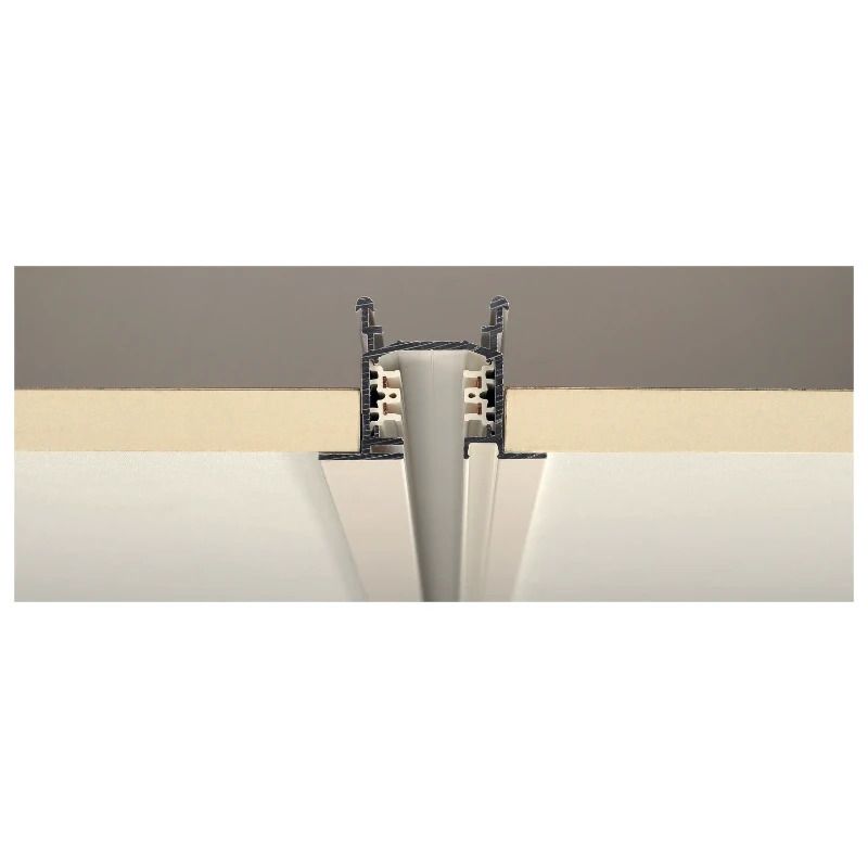 SLV 3-fase Spanningsrail 300cm Inbouw | 220-240V Wit