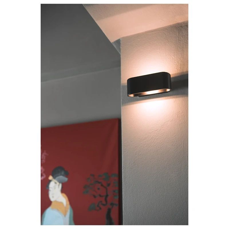 SLV LED Wandlamp | 1X R7s Max 100W | IP20 Zwart | OSSA