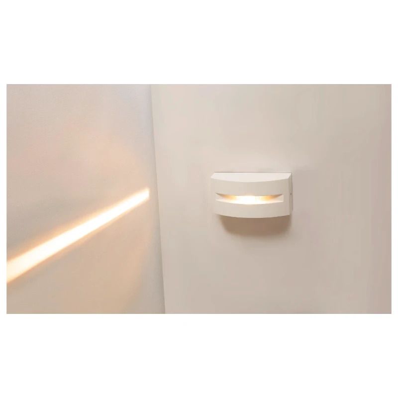 SLV LED Plafond- Wandlamp | 3.5W 3000K 60lm 830 | IP55 Wit | OUT-BEAM