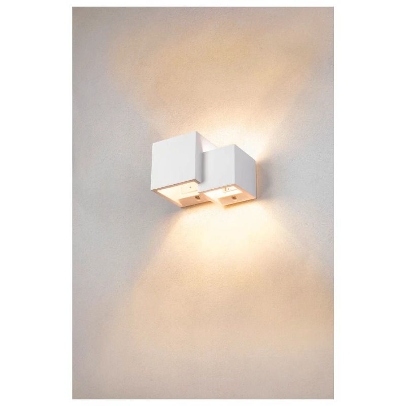 SLV LED Wandlamp | 2X G9 Max 15W | IP20 Dimbaar Wit | PLASTRA