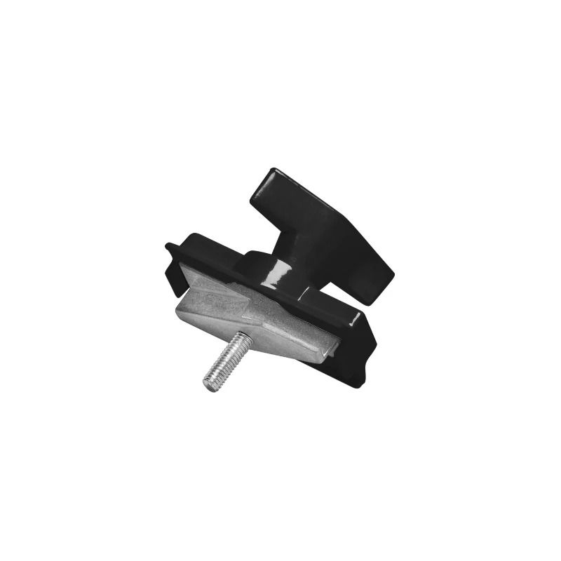 SLV Onderdeel | Lampadapter | mechanisch voor S-TRACK 3-fase rail | zwart