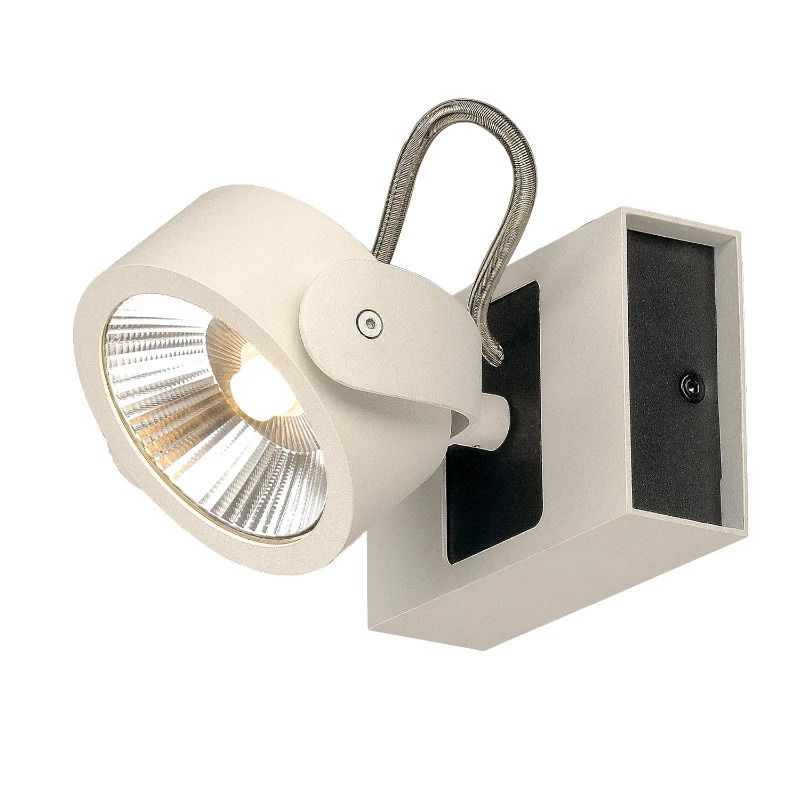 SLV LED Plafond- Wandlamp | 17W 3000K 1000lm 830 | IP20 Dimbaar Wit | KALU