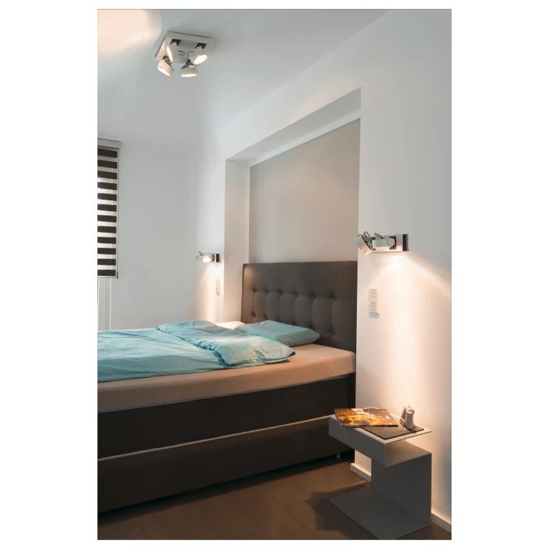 SLV LED Plafond- Wandlamp | 60W 3000K 4000lm 830 | IP20 Dimbaar Wit | KALU