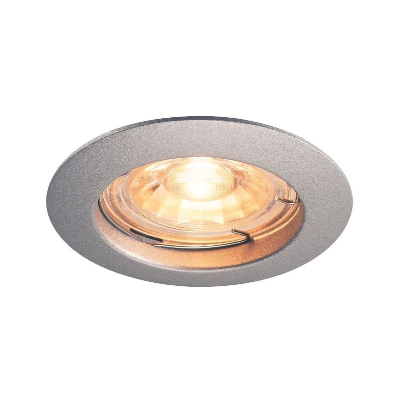 SLV LED Inbouwarmatuur Ø60mm | 1X GU10 Max 50W IP20 | Dimbaar | PIKA