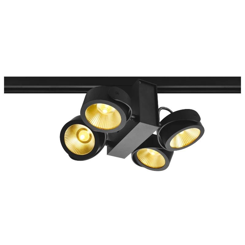 SLV 3-fase LED Rail Armatuur | 60W 3000K 3800lm 830 IP20 | Dimbaar | TEC KALU