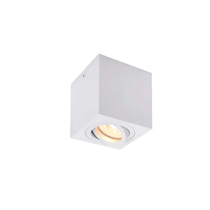 SLV LED Plafondlamp | 1X GU10 Max 10W  | IP20 Dimbaar Wit | TRILEDO