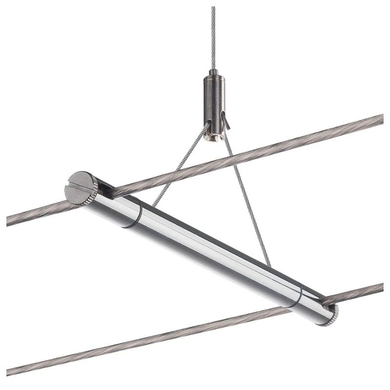 SLV Onderdeel | TENSEO draadkabelophanging | chroom