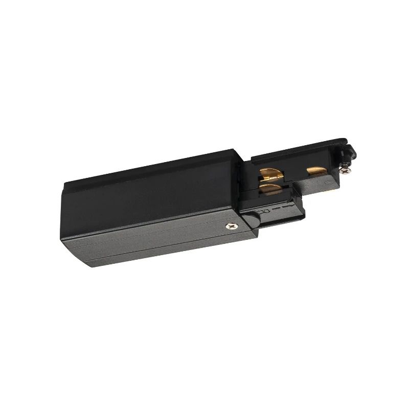 SLV Onderdeel | S-TRACK voeding, links, DALI, PHASE, zwart | S-TRACK SYSTEM