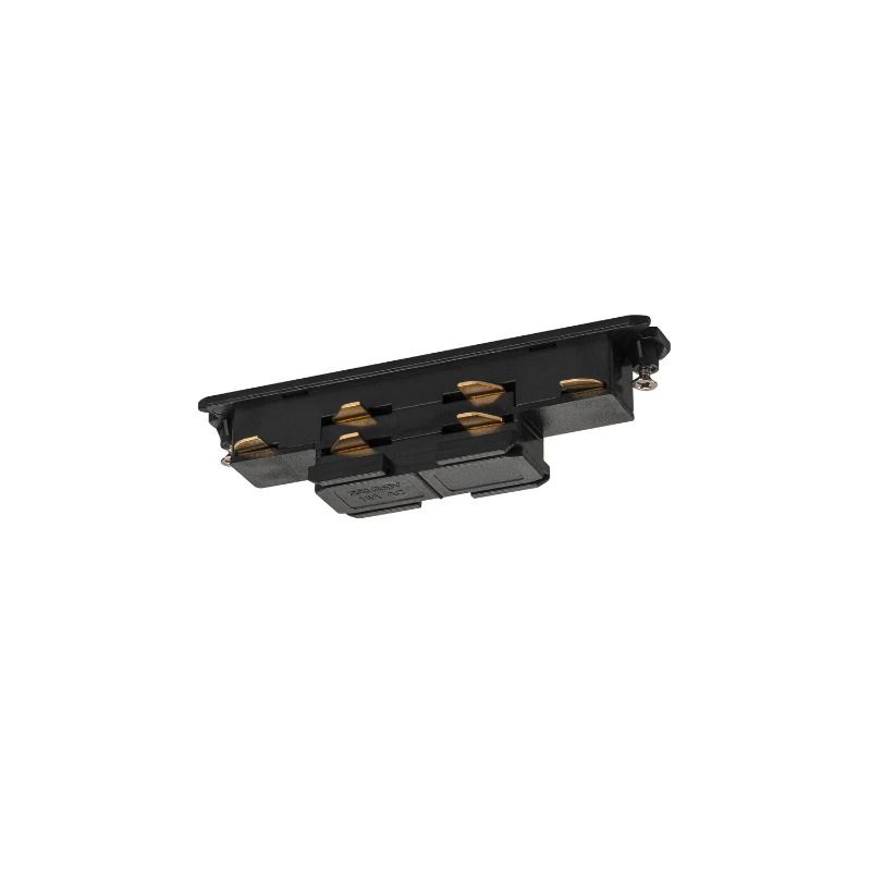 SLV Onderdeel | S-TRACK mini-verbinder, DALI, PHASE, zwart | S-TRACK SYSTEM
