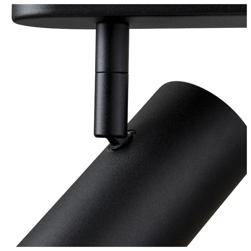 SLV LED Plafondlamp | 24W 2700K 1860lm 827 | IP20 Dimbaar Zwart | NOBLO